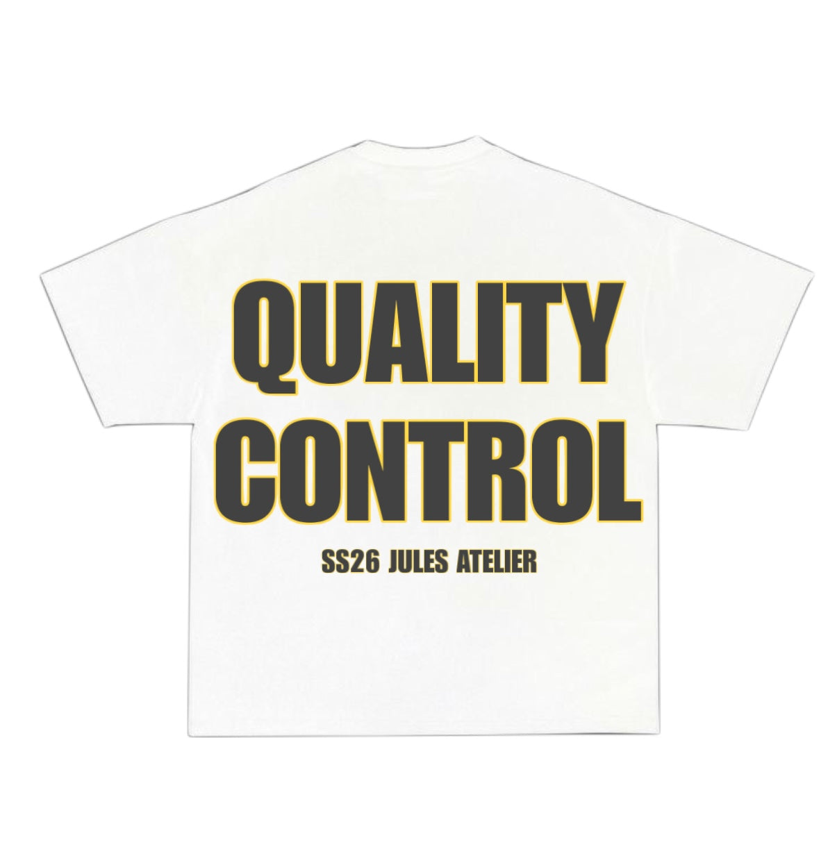 QUALITY CONTROL WHITE TEE