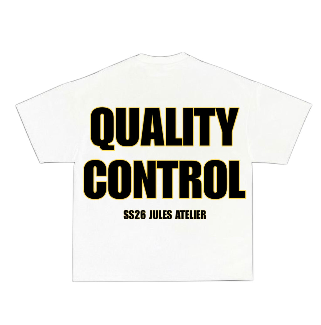 W/Y/B QUALITY CONTROL TEE