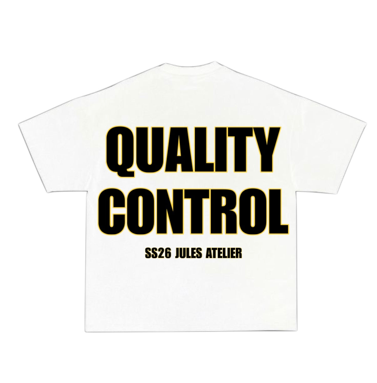 W/Y/B QUALITY CONTROL TEE