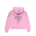 PINK ACNE STUDIOS HOODIE