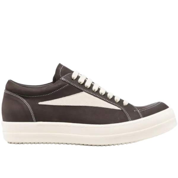 BROWN LOW TOP RICK OWENS